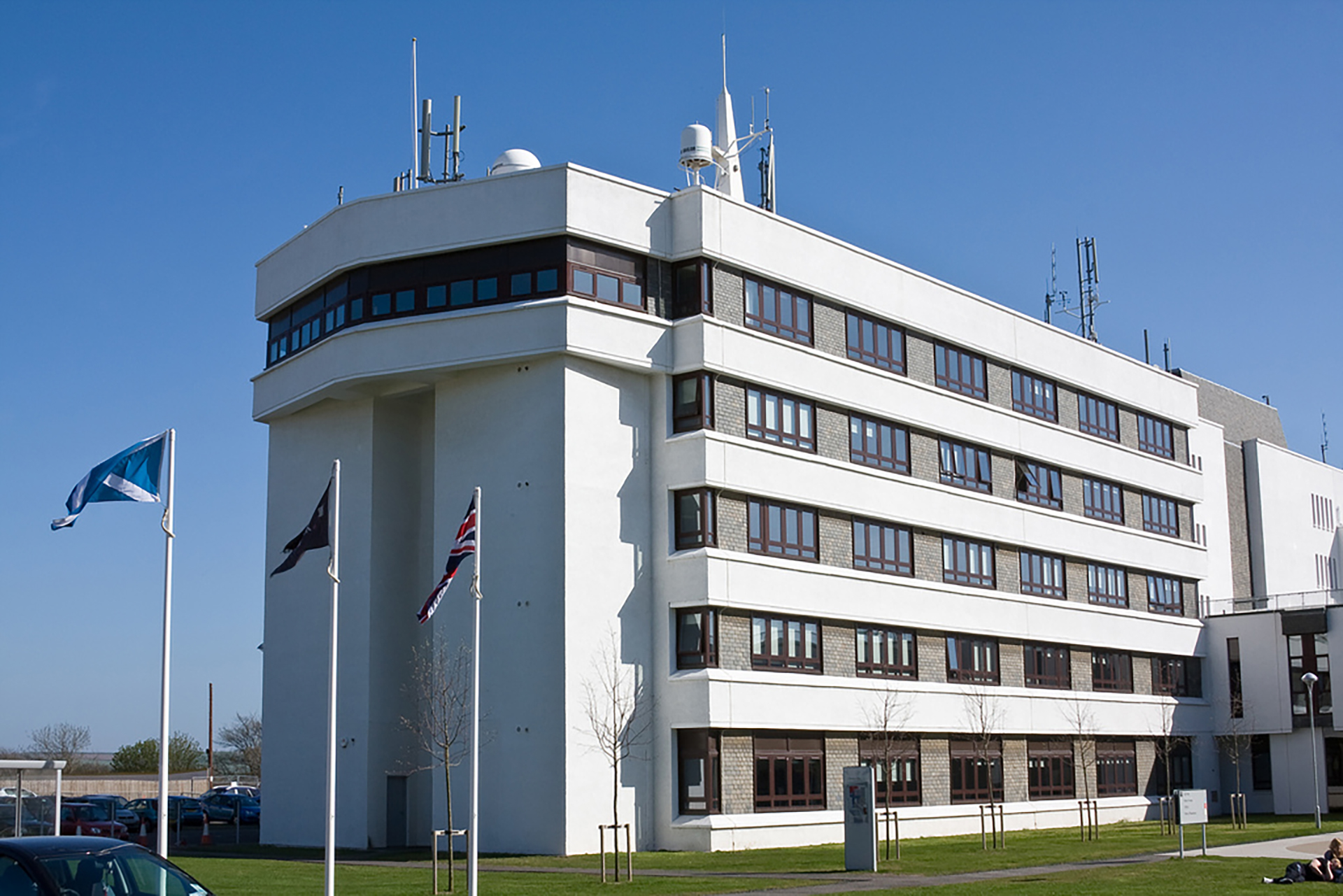 Outside Milton Road campus building.