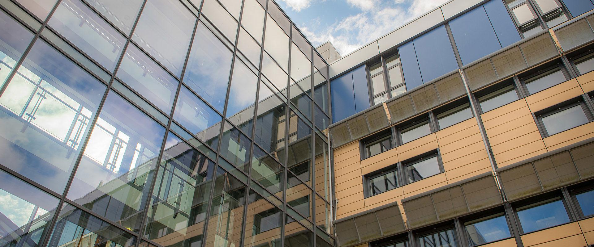 Outside Granton campus building.